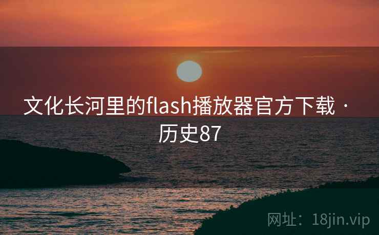 文化长河里的flash播放器官方下载 · 历史87